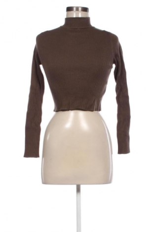 Pulover de femei Pull&Bear, Mărime S, Culoare Maro, Preț 78,99 Lei