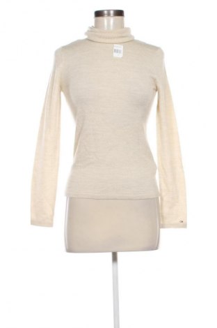 Pulover de femei Tommy Hilfiger, Mărime S, Culoare Ecru, Preț 278,99 Lei
