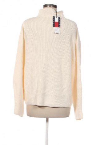 Дамски пуловер Tommy Jeans, Размер M, Цвят Екрю, Цена 61,35 €