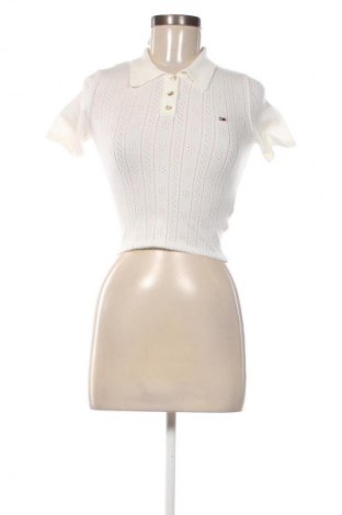 Női pulóver Tommy Jeans, Méret XS, Szín Fehér, Ár 22 399 Ft