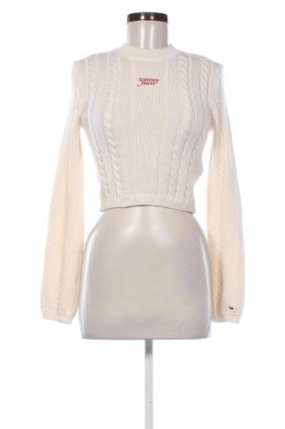 Damenpullover Tommy Jeans, Größe XS, Farbe Ecru, Preis € 73,99