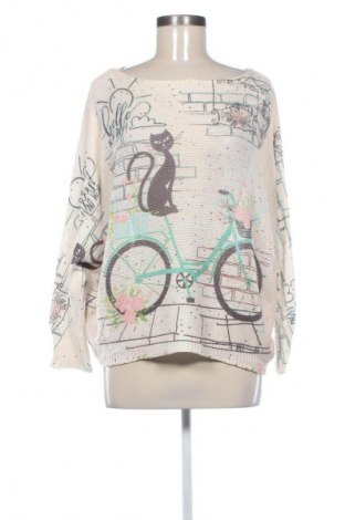 Damski sweter Unbranded, Rozmiar L, Kolor Kolorowy, Cena 49,99 zł