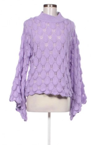 Γυναικείο πουλόβερ Unbranded, Μέγεθος L, Χρώμα Βιολετί, Τιμή 2,56 €