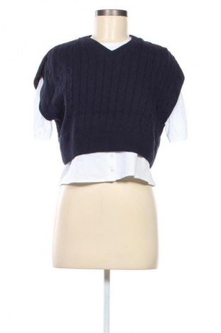 Дамски пуловер Zara, Размер S, Цвят Син, Цена 8,18 €