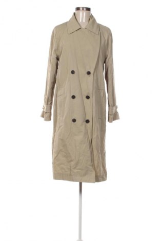 Trench de femei Bershka, Mărime S, Culoare Verde, Preț 62,99 Lei