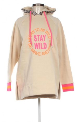 Női sweatshirt Zwillingsherz, Méret M, Szín Bézs, Ár 12 729 Ft