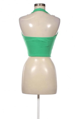 Дамски топ Bershka, Размер M, Цвят Зелен, Цена 14,31 €