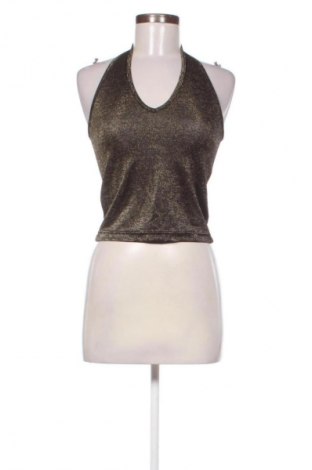 Top de femei Hennes, Mărime S, Culoare Auriu, Preț 35,99 Lei