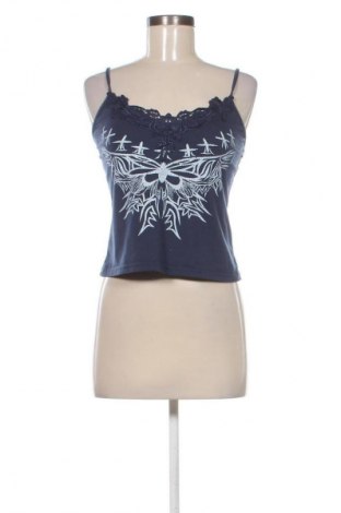 Top de femei Romwe, Mărime L, Culoare Albastru, Preț 74,99 Lei