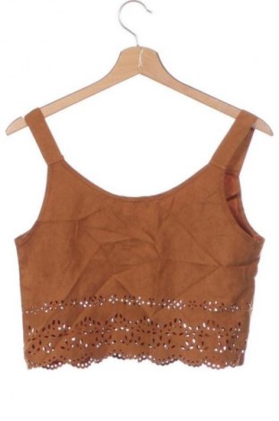 Γυναικείο τοπ SHEIN, Μέγεθος XS, Χρώμα Καφέ, Τιμή 10,99 €