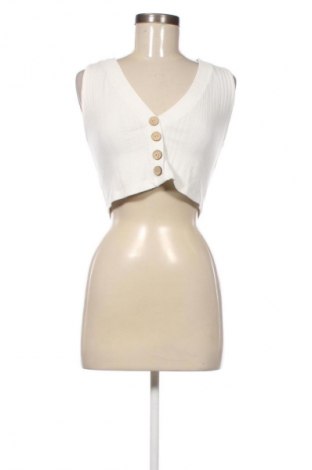 Női top Stradivarius, Méret L, Szín Fehér, Ár 2 799 Ft