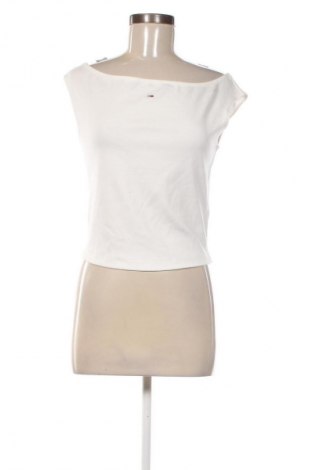 Top de femei Tommy Jeans, Mărime L, Culoare Alb, Preț 151,99 Lei, #135259459
