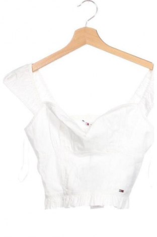 Damentop Tommy Jeans, Größe S, Farbe Weiß, Preis 77,99 €, #135314964