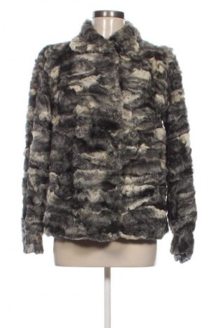 Palton din blană pentru damă Unbranded, Mărime L, Culoare Multicolor, Preț 559,12 Lei