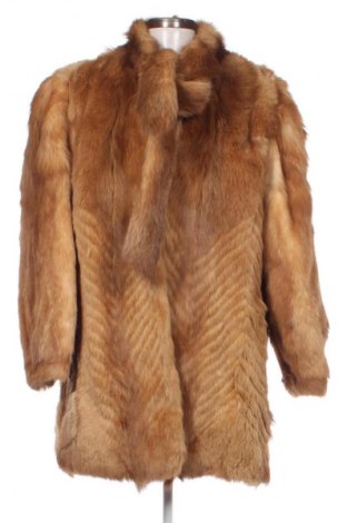 Palton din blană pentru damă Unbranded, Mărime XL, Culoare Portocaliu, Preț 781,98 Lei