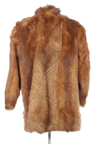 Palton din blană pentru damă Unbranded, Mărime XL, Culoare Portocaliu, Preț 781,98 Lei