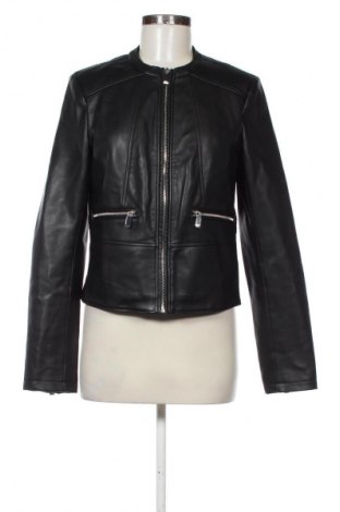 Γυναικείο δερμάτινο μπουφάν Amisu, Μέγεθος M, Χρώμα Μαύρο, Τιμή 17,99 €