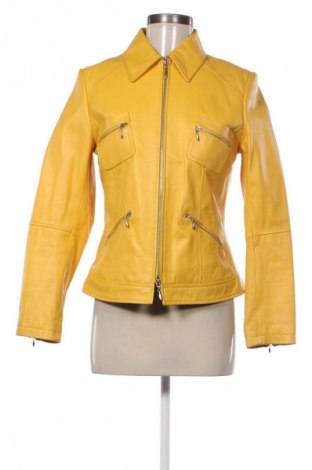 Damen Lederjacke Best Connections, Größe S, Farbe Gelb, Preis € 37,99