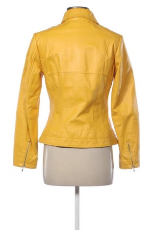 Damen Lederjacke Best Connections, Größe S, Farbe Gelb, Preis € 37,99