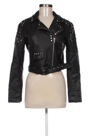 Női bőrdzseki Clockhouse, Méret M, Szín Fekete, Ár 10 209 Ft