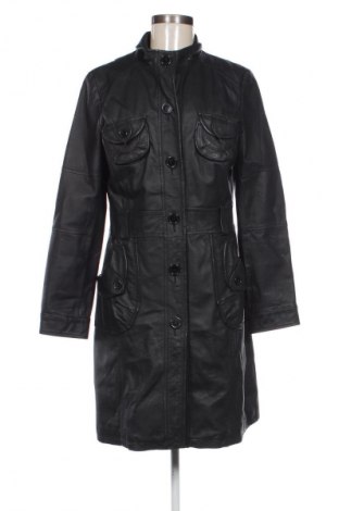 Geacă de piele pentru femei East Village, Mărime M, Culoare Negru, Preț 198,99 Lei