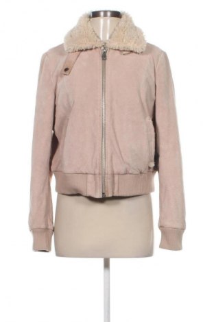 Дамско кожено яке Freaky Nation, Размер L, Цвят Бежов, Цена 28,77 €