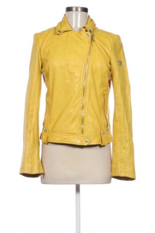 Дамско кожено яке Gipsy, Размер S, Цвят Жълт, Цена 81,80 €