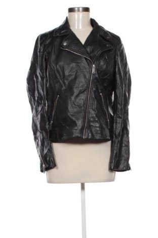 Geacă de piele pentru femei H&M, Mărime M, Culoare Negru, Preț 63,99 Lei