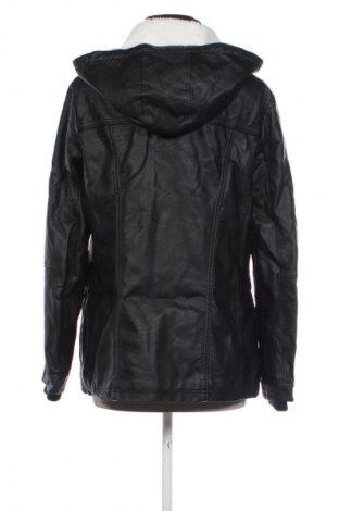Γυναικείο δερμάτινο μπουφάν John Baner, Μέγεθος L, Χρώμα Μαύρο, Τιμή 20,99 €