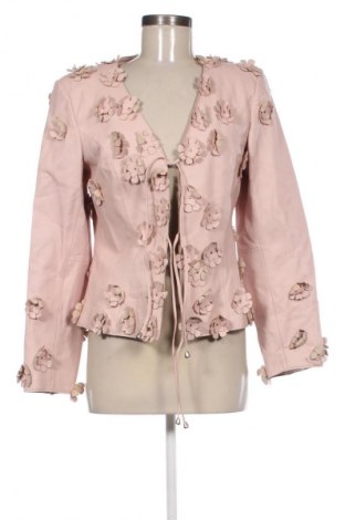 Γυναικείο δερμάτινο μπουφάν Madeleine, Μέγεθος M, Χρώμα Ρόζ , Τιμή 69,99 €