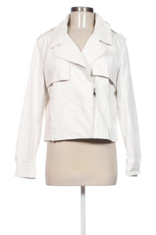 Дамско кожено яке NA-KD, Размер M, Цвят Бял, Цена 38,85 €