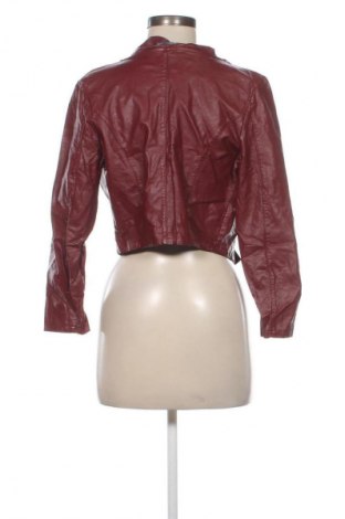 Γυναικείο δερμάτινο μπουφάν NEW COLLECTION, Μέγεθος S, Χρώμα Κόκκινο, Τιμή 29,39 €