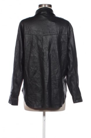 Női bőrdzseki Pull&Bear, Méret S, Szín Fekete, Ár 2 369 Ft