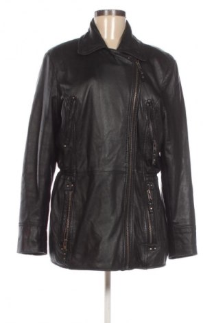 Дамско кожено яке SAKI, Размер M, Цвят Черен, Цена 32,72 €