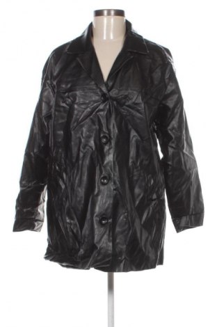 Dámská kožená bunda  SHEIN, Velikost S, Barva Černá, Cena  159,00 Kč