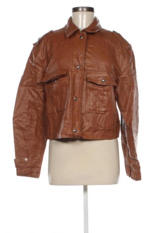 Дамско кожено яке Unbranded, Размер M, Цвят Кафяв, Цена 9,20 €