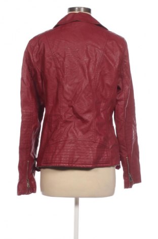 Geacă de piele pentru femei Unbranded, Mărime XXL, Culoare Roșu, Preț 156,40 Lei