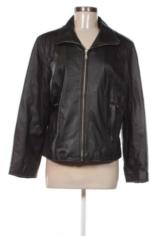 Geacă de piele pentru femei Unbranded, Mărime L, Culoare Negru, Preț 40,99 Lei