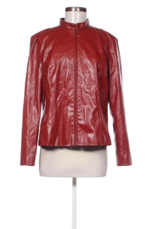 Geacă de piele pentru femei Unbranded, Mărime M, Culoare Roșu, Preț 103,99 Lei