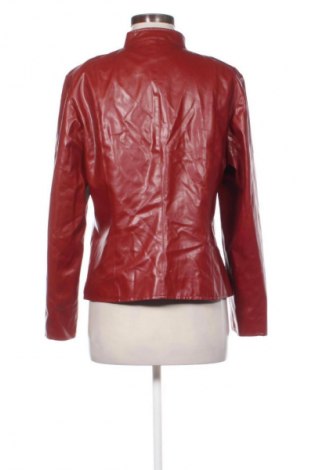 Geacă de piele pentru femei Unbranded, Mărime M, Culoare Roșu, Preț 103,99 Lei