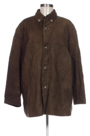 Γυναικείο δερμάτινο μπουφάν Unbranded, Μέγεθος XXL, Χρώμα Καφέ, Τιμή 30,99 €