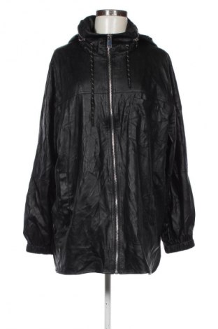 Geacă de piele pentru femei Zara, Mărime L, Culoare Negru, Preț 77,99 Lei
