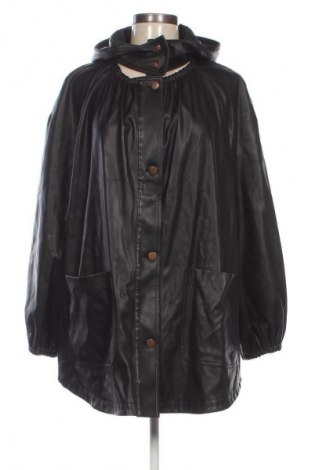 Дамско кожено яке Zara, Размер S, Цвят Черен, Цена 21,47 €