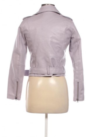 Női bőrdzseki Zara, Méret S, Szín Lila, Ár 7 189 Ft