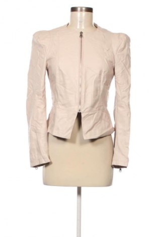 Dámská kožená bunda  Zara, Velikost M, Barva Béžová, Cena  549,00 Kč