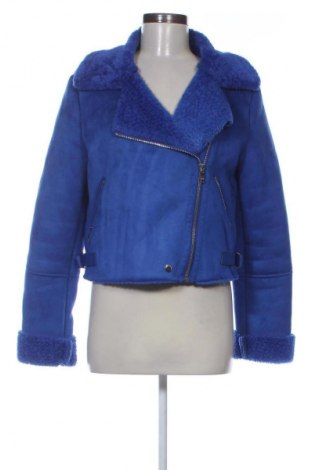 Дамско палто Bershka, Размер M, Цвят Син, Цена 45,50 €