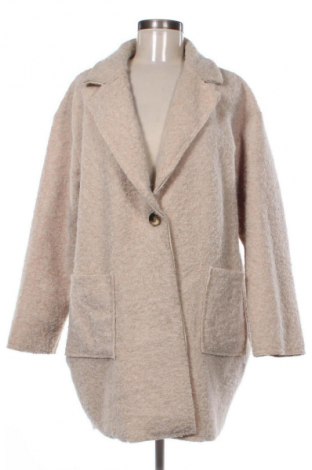Γυναικείο παλτό NEW COLLECTION, Μέγεθος L, Χρώμα  Μπέζ, Τιμή 15,99 €