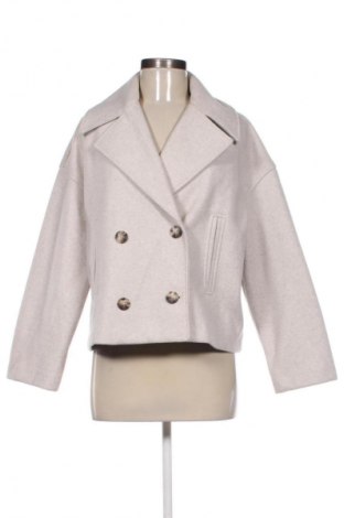 Damski płaszcz Stradivarius, Rozmiar S, Kolor Szary, Cena 76,99 zł