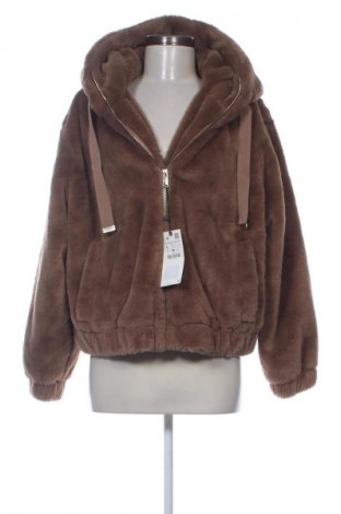 Γυναικείο παλτό Zara, Μέγεθος L, Χρώμα Καφέ, Τιμή 44,99 €