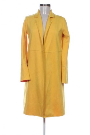 Damski płaszcz Zara, Rozmiar XS, Kolor Żółty, Cena 161,56 zł